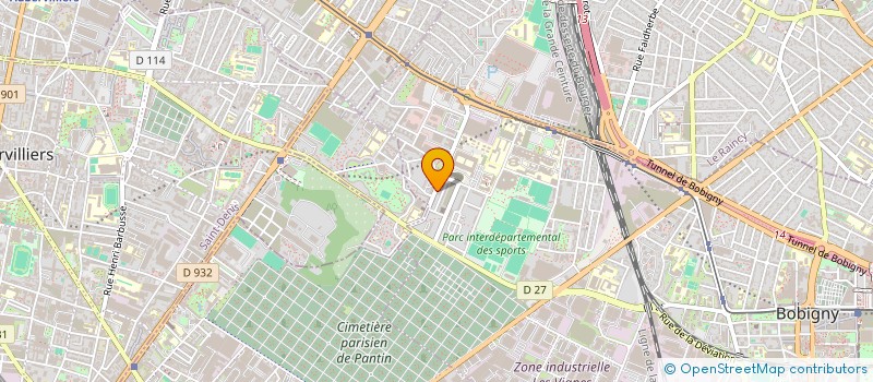 localisation de l'entreprise LE 12  BOBIGNY