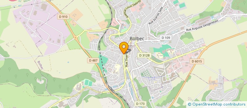 localisation de l'entreprise LE 12  BOLBEC