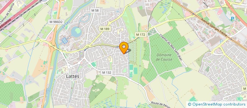 localisation de l'entreprise LE 12 à LATTES