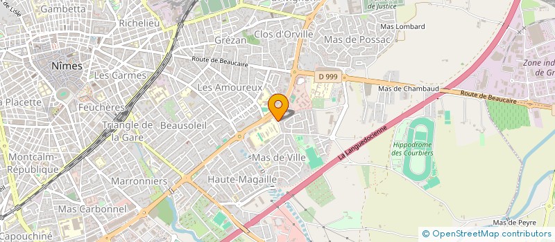 localisation de l'entreprise LE 126  NIMES