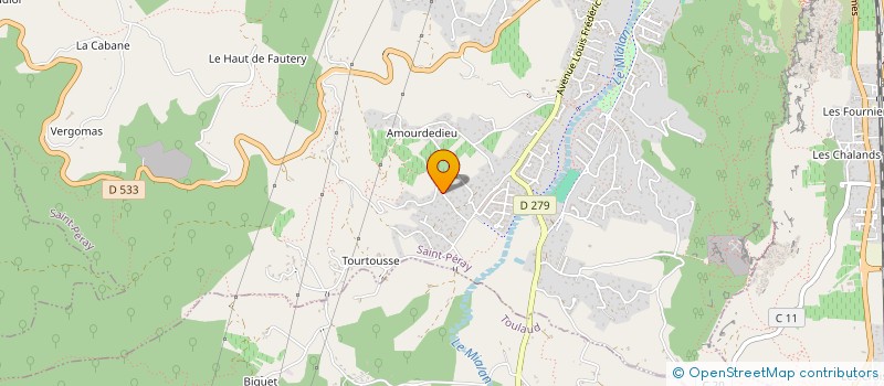 localisation de l'entreprise LE 127 à SAINT-PERAY