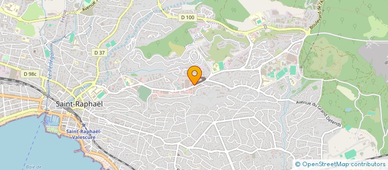 localisation de l'entreprise LE 1315  SAINT-RAPHAEL