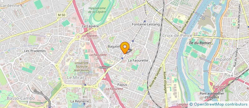 localisation de l'entreprise LE 133 à TOULOUSE
