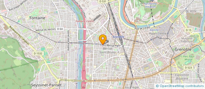 localisation de l'entreprise LE 138 à GRENOBLE