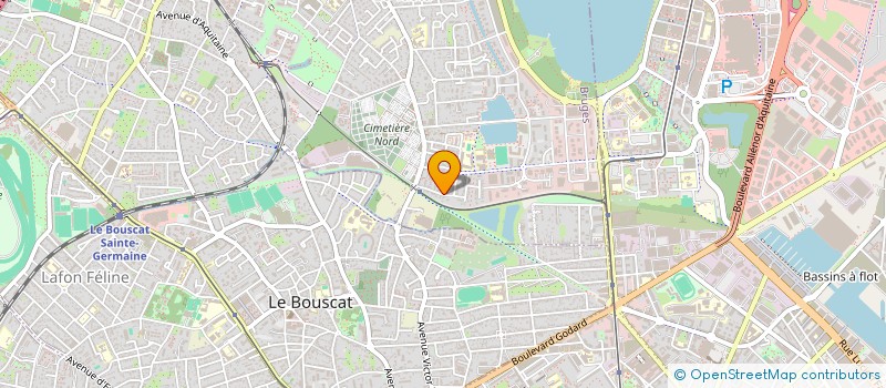 localisation de l'entreprise LE 139  BRUGES