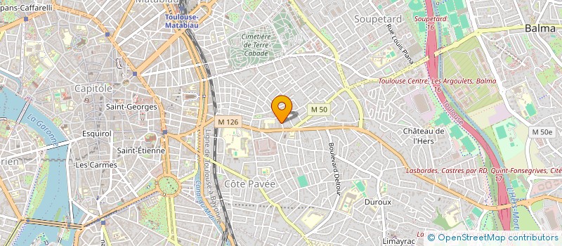 localisation de l'entreprise LE 144 PROD à TOULOUSE