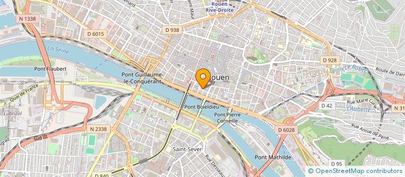 localisation de l'entreprise LE 147 à ROUEN