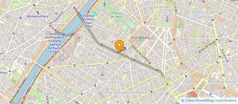 localisation de l'entreprise LE 15 CAFE à PARIS