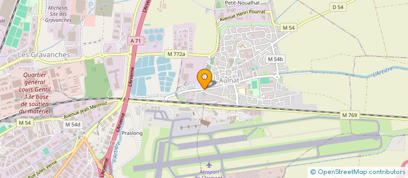 localisation de l'entreprise LE 15 GOURMAND  CLERMONT-FERRAND