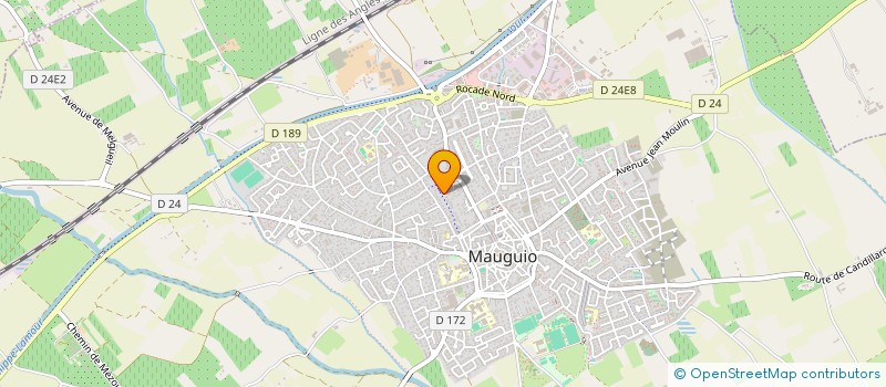 localisation de l'entreprise LE 150  MAUGUIO