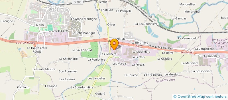 localisation de l'entreprise LE 157 PARK à NOYAL-SUR-VILAINE