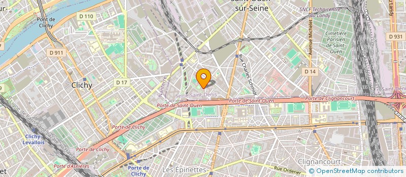 localisation de l'entreprise LE 16.18 à SAINT-OUEN-SUR-SEINE