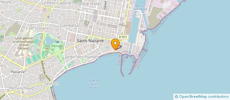 localisation de l'entreprise LE 16  SAINT-NAZAIRE