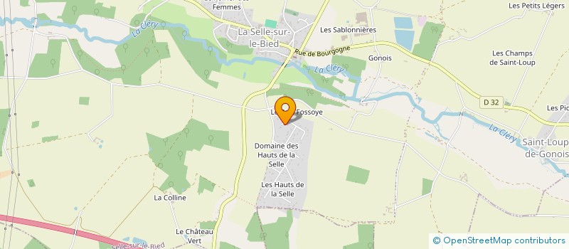 localisation de l'entreprise LE 16:9EME à LA SELLE-SUR-LE-BIED