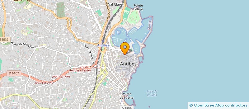 localisation de l'entreprise LE 16 CDM à ANTIBES