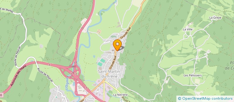 localisation de l'entreprise LE 16 EME  SAINT-MARTIN-DU-FRENE