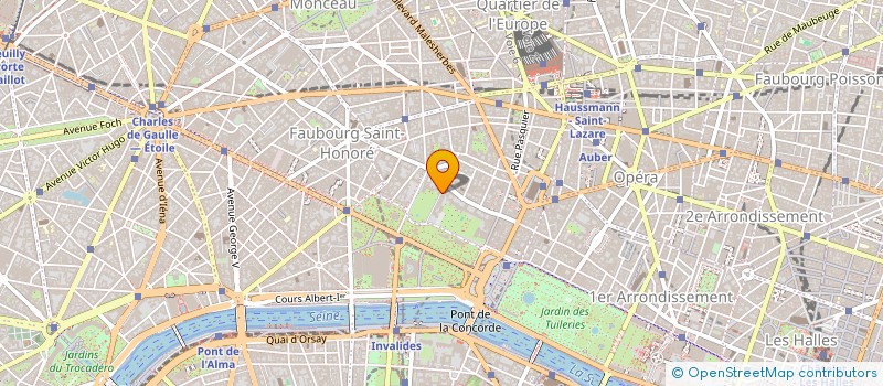 localisation de l'entreprise LE 16 LAW  PARIS