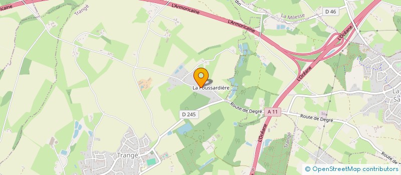 localisation de l'entreprise LE 17-27  TRANGE