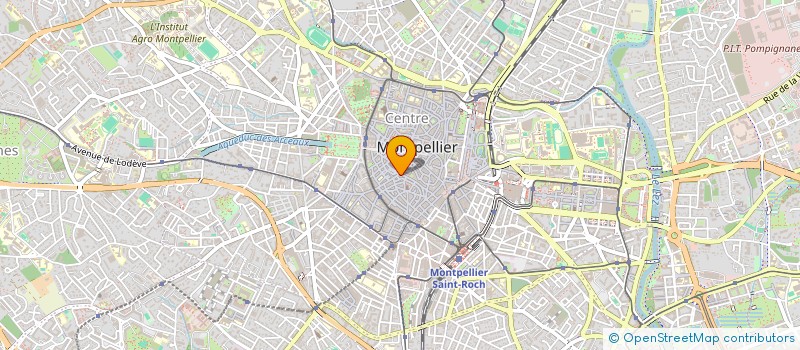 localisation de l'entreprise LE 17 à MONTPELLIER
