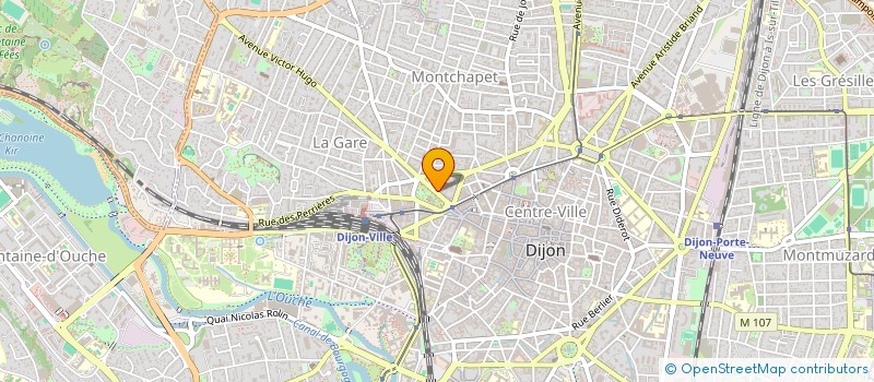 localisation de l'entreprise LE 17 à DIJON