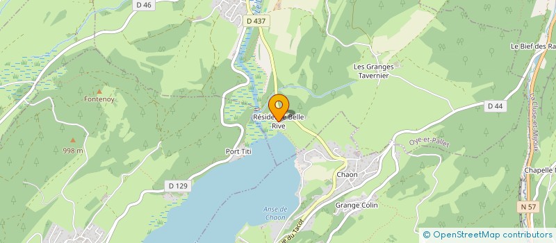 localisation de l'entreprise LE 17 FORMATION  OYE-ET-PALLET