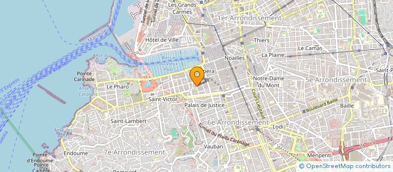 localisation de l'entreprise LE 1784 à MARSEILLE
