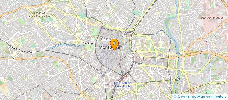 localisation de l'entreprise LE 18 à MONTPELLIER