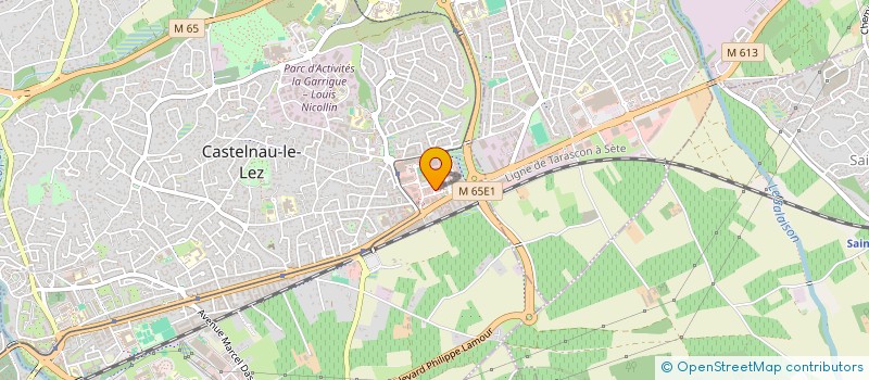 localisation de l'entreprise LE 18 à CASTELNAU-LE-LEZ