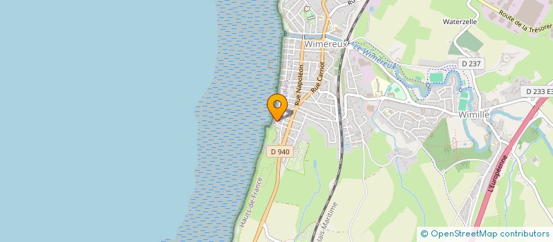 localisation de l'entreprise LE 180 à WIMEREUX