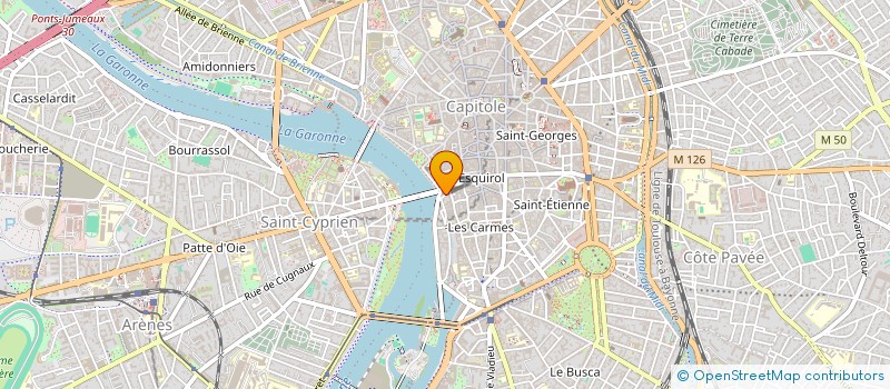 localisation de l'entreprise LE 19 à TOULOUSE