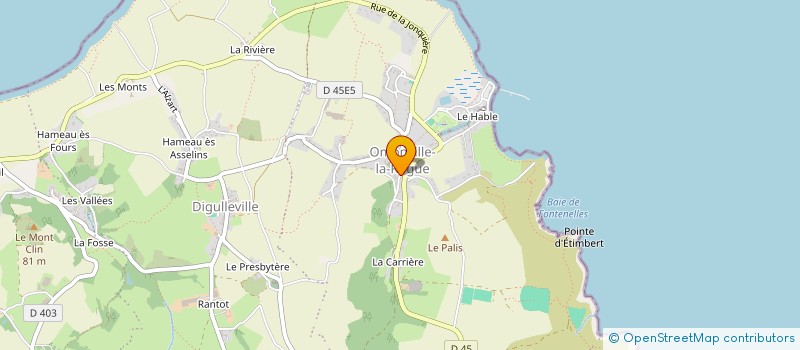 localisation de l'entreprise LE 19  LA HAGUE