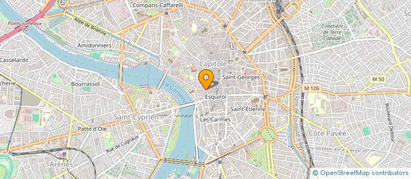localisation de l'entreprise LE 19 à TOULOUSE