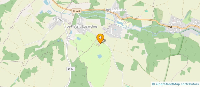 localisation de l'entreprise LE 19 EVENT  BELLEFONTAINE