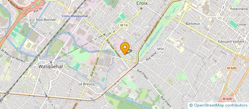 localisation de l'entreprise LE 1920  CROIX