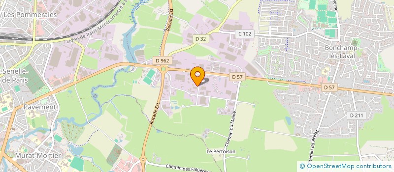 localisation de l'entreprise LE 2  BONCHAMP-LES-LAVAL