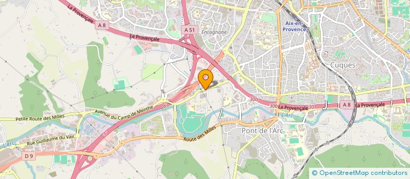 localisation de l'entreprise LE 20/35 à AIX-EN-PROVENCE
