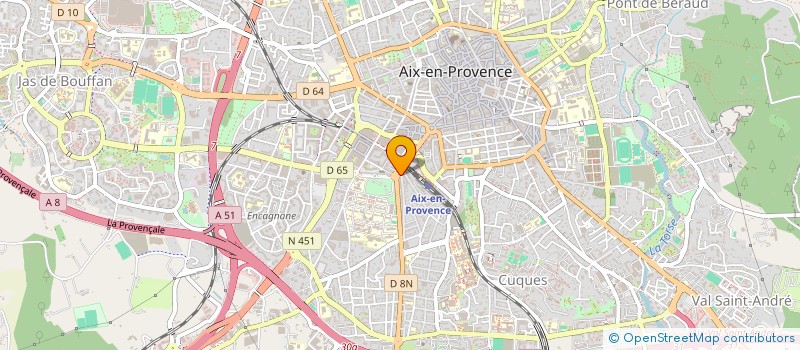 localisation de l'entreprise LE 20/35 CAFE  AIX-EN-PROVENCE