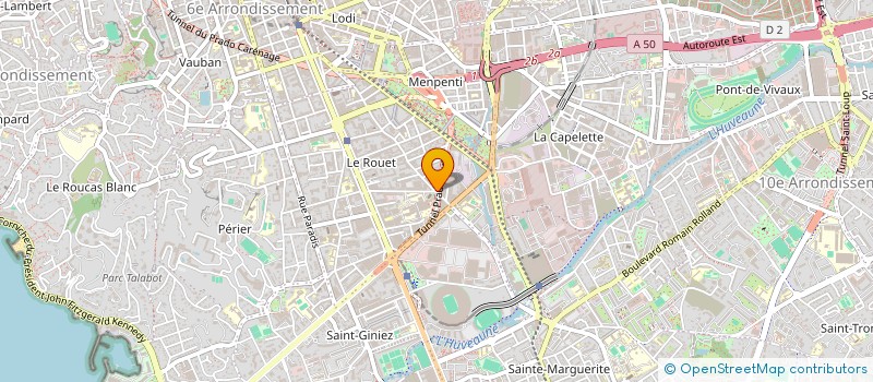 localisation de l'entreprise LE 207 à MARSEILLE