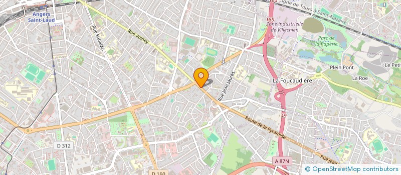 localisation de l'entreprise LE 209 à ANGERS