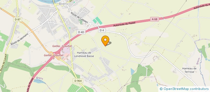 localisation de l'entreprise LE 21 à BRENS