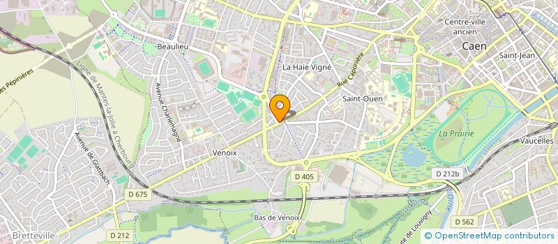 localisation de l'entreprise LE 216 à CAEN