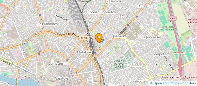 localisation de l'entreprise LE 22 RUE DE PERIOLE à TOULOUSE
