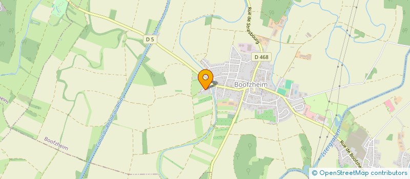 localisation de l'entreprise LE 23  BOOFZHEIM