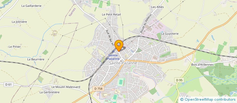 localisation de l'entreprise LE 237 à SAINTE-PAZANNE