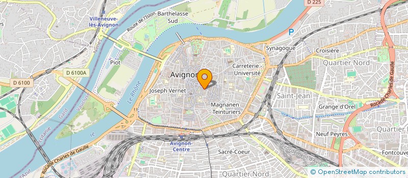 localisation de l'entreprise LE 24  AVIGNON