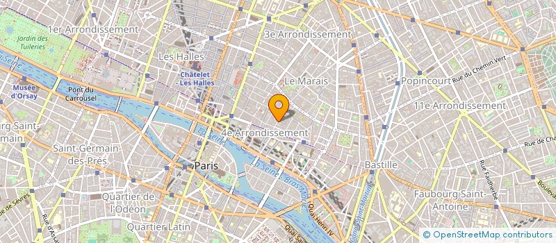 localisation de l'entreprise LE 24 VEILLE  PARIS