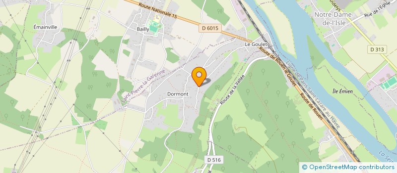 localisation de l'entreprise LE 25  SAINT-PIERRE-DE-BAILLEUL