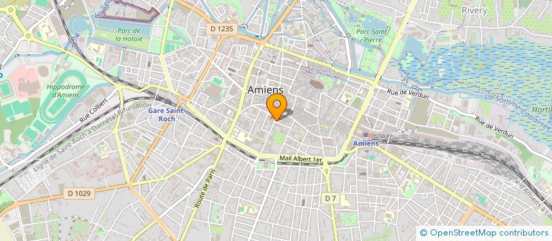 localisation de l'entreprise LE 25 à AMIENS