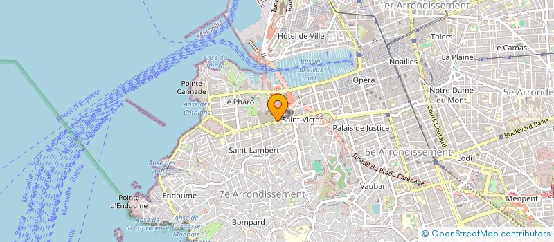 localisation de l'entreprise LE 26 à MARSEILLE