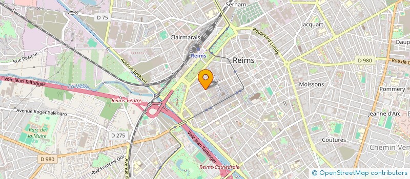 localisation de l'entreprise LE 26  REIMS